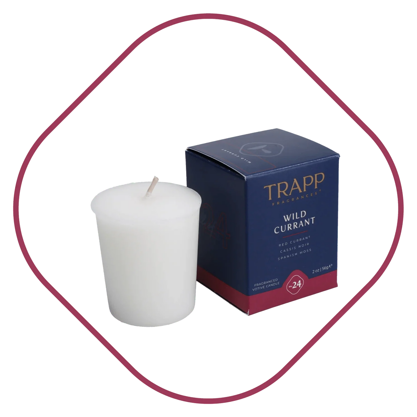 Trapp No.24 Wild Currant Votive Candle - Candle