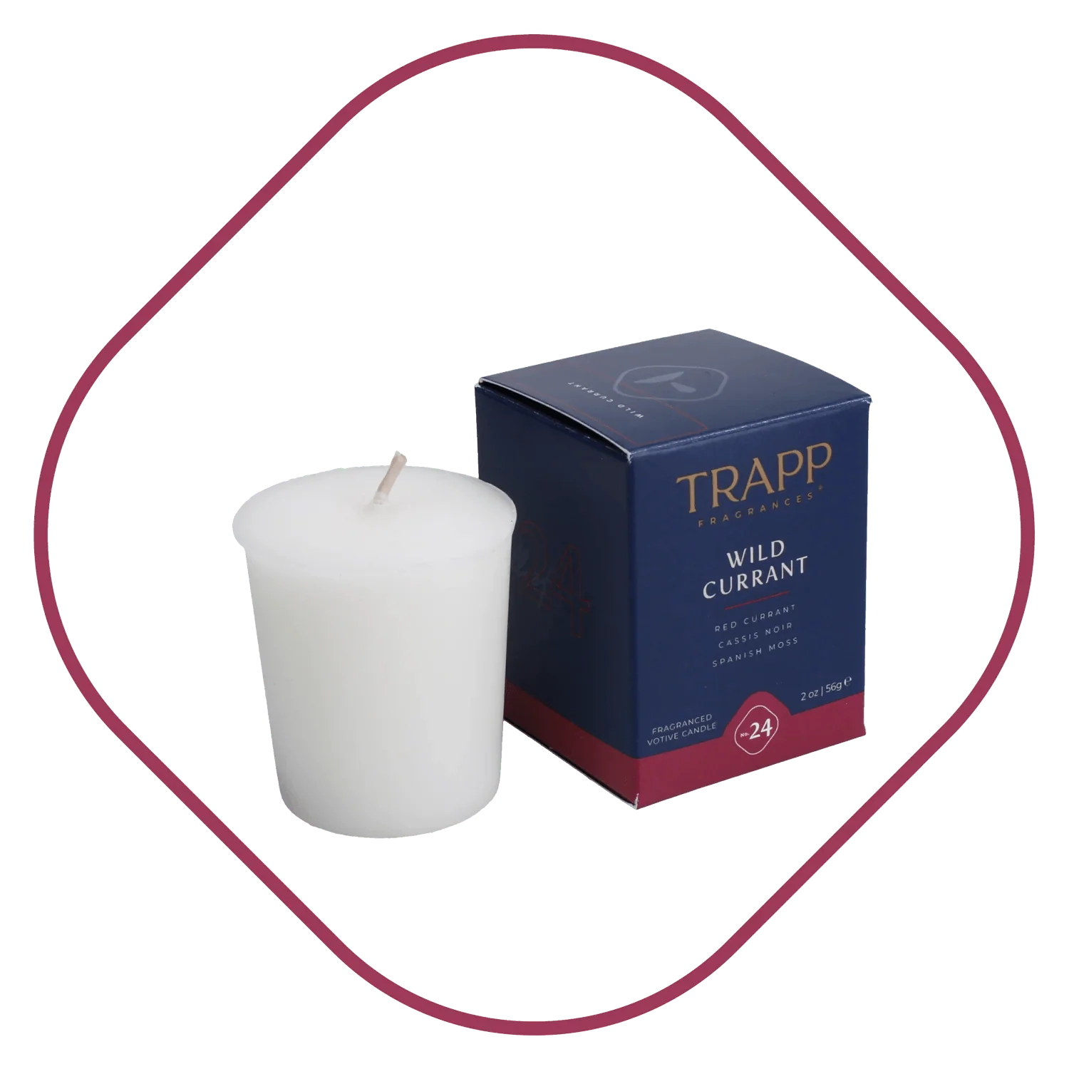 Trapp No.24 Wild Currant Votive Candle - Candle