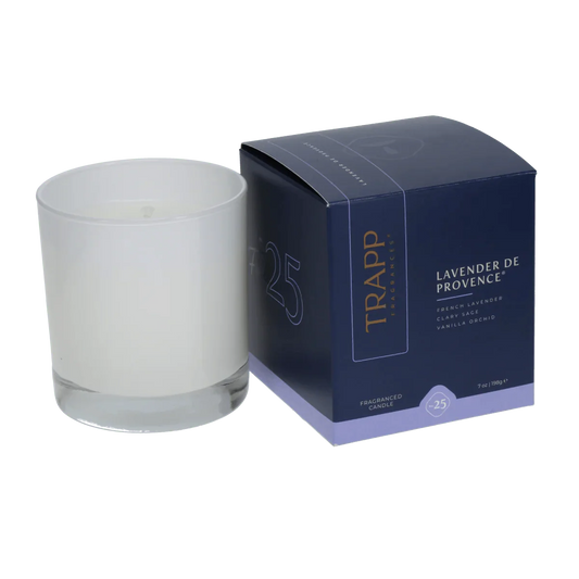 Trapp No.25 Lavender de Provence Signature Box Candle - Candle