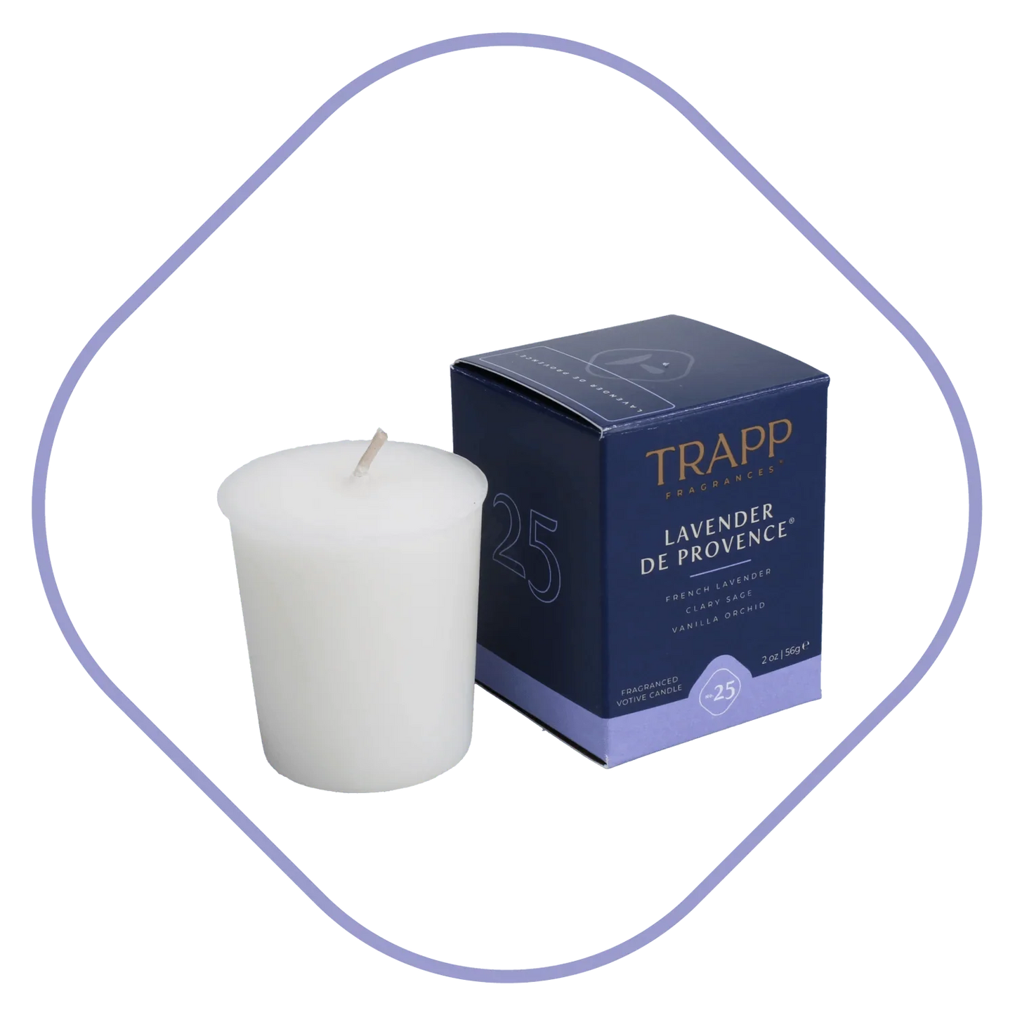 Trapp No.25 Lavender de Provence Votive Candle - Candle