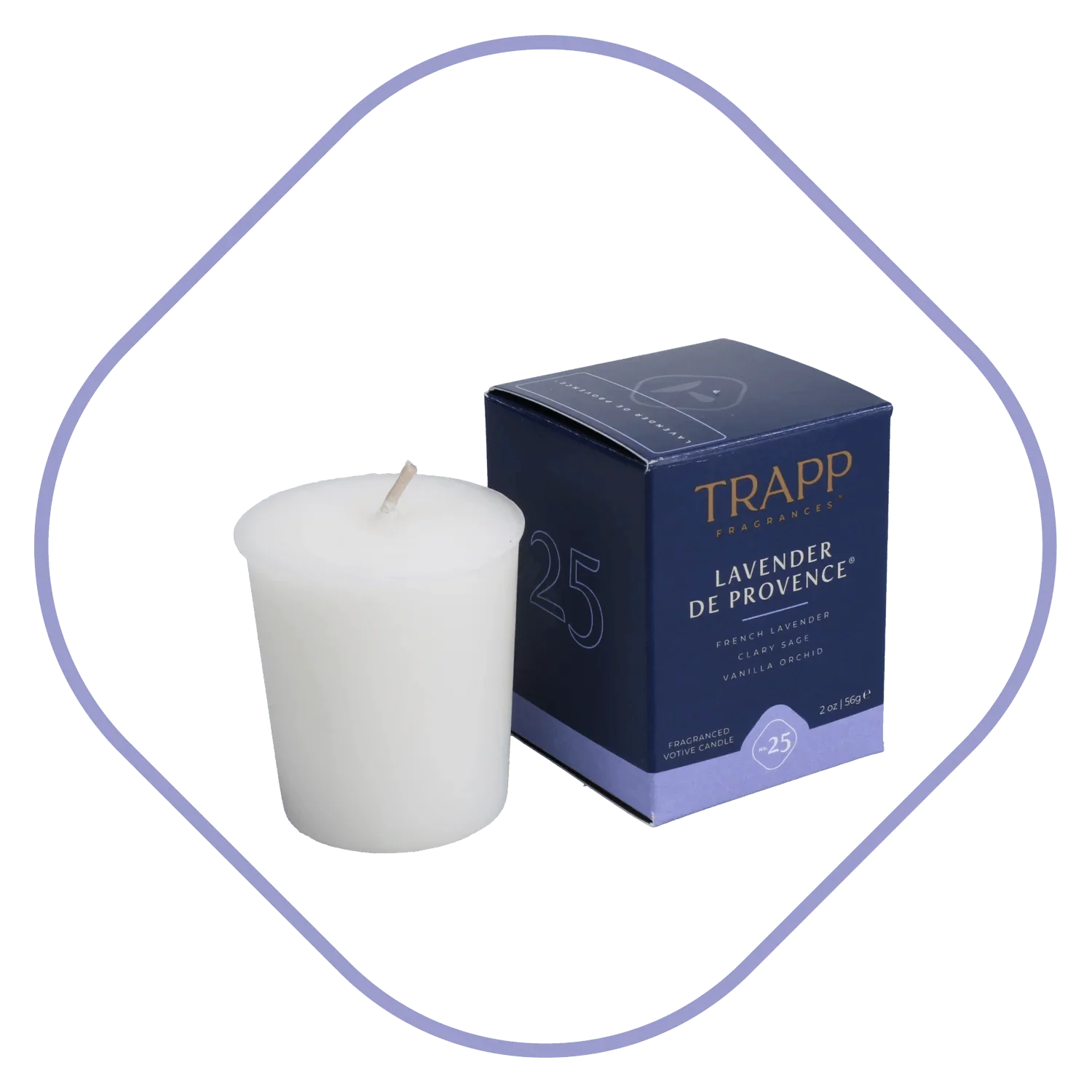 Trapp No.25 Lavender de Provence Votive Candle - Candle