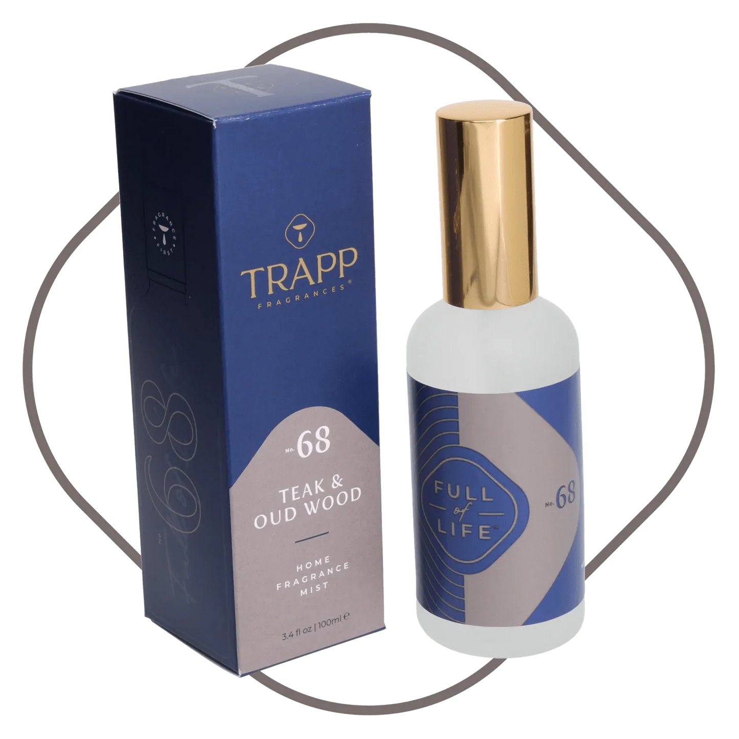 Trapp No.68 Teak and Oud Wood Fragrance Mist - Room Spray