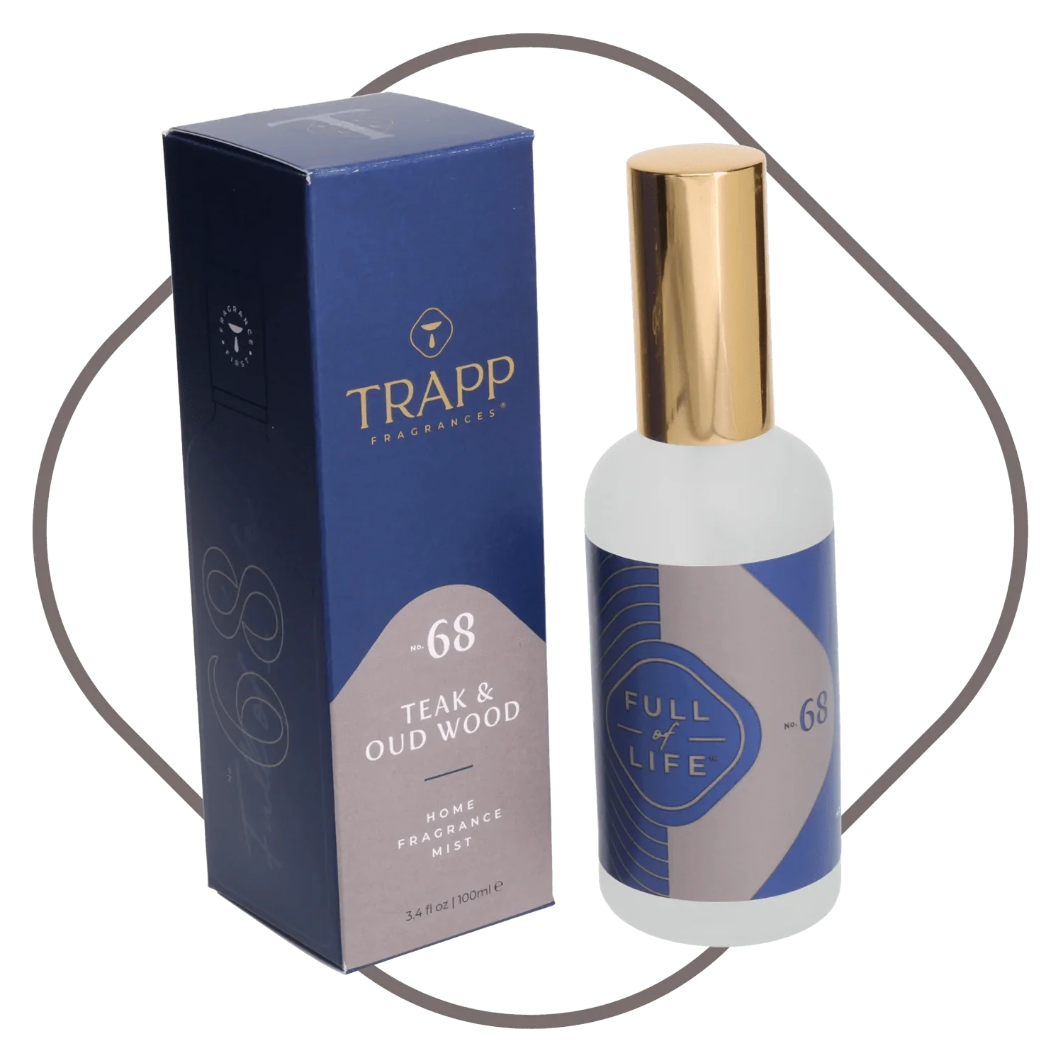 Trapp No.68 Teak and Oud Wood Fragrance Mist - Room Spray