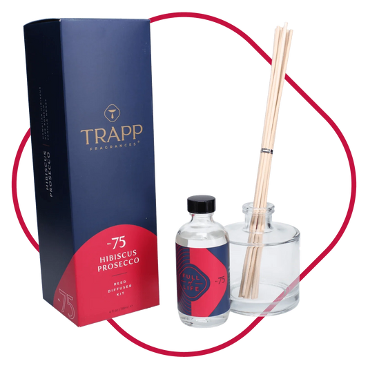 Trapp No. 75 Hibiscus Prosecco Reed Diffuser - Reed Diffuser