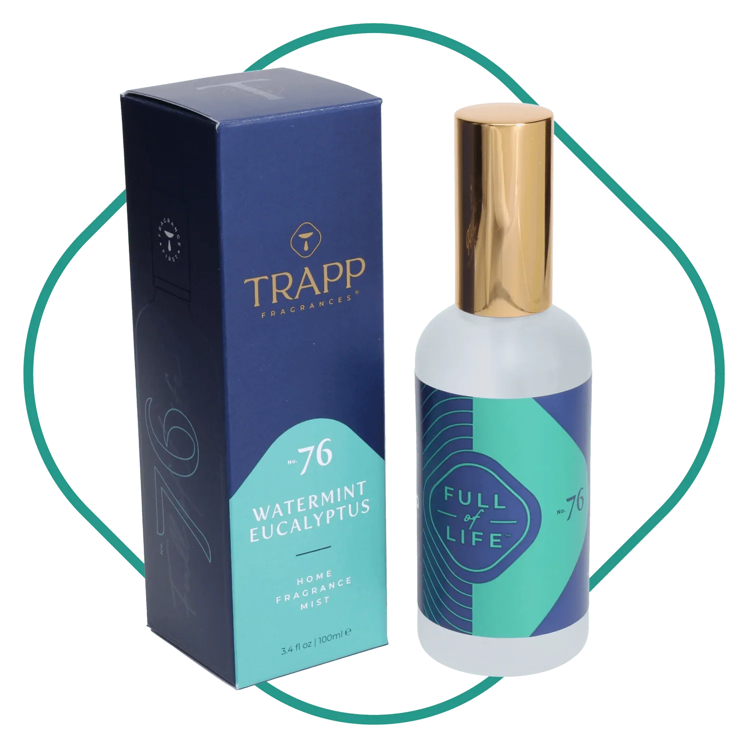 Trapp No.76 Watermint Eucalyptus Fragrance Mist - Room Spray