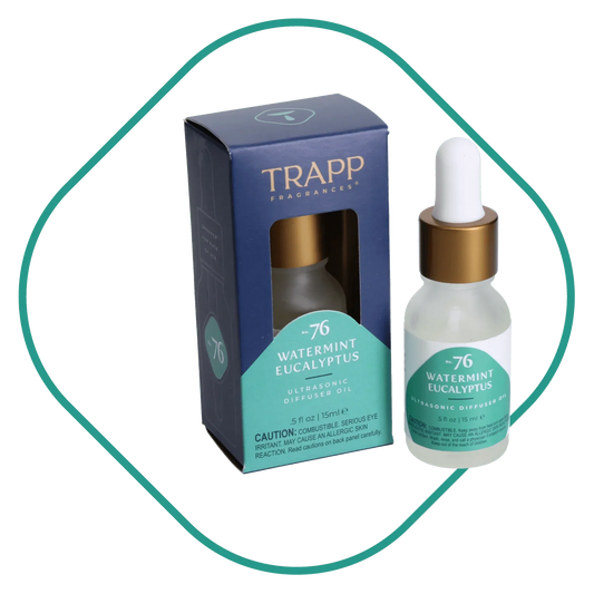 Trapp No.76 Watermint Eucalyptus Ultrasonic Diffuser Oil - Diffuser Oil