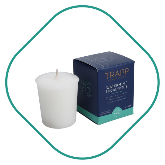 Trapp No.76 Watermint Eucalyptus Votive Candle - Candle