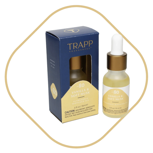 Trapp No. 80 Vanilla & Soft Musk Ultrasonic Diffuser Oil - Diffuser Oil
