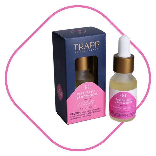 Trapp No.81 Waterlily Driftwood Ultrasonic Diffuser Oil - Diffuser Oil