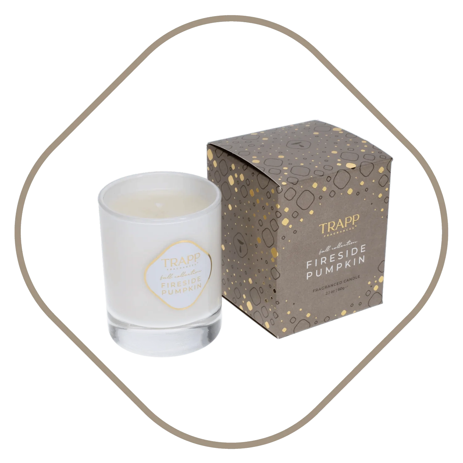 Trapp No. 94 Fireside Pumpkin 2.1 oz Poured Votive Candle - Candle