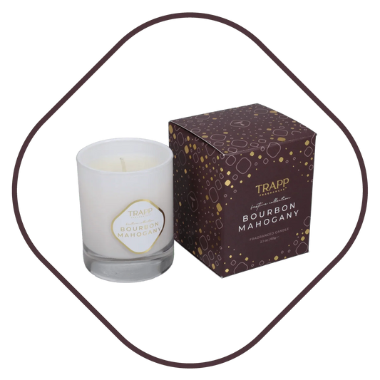 Trapp No. 97 Bourbon Mahogany Votive Candle - Candle