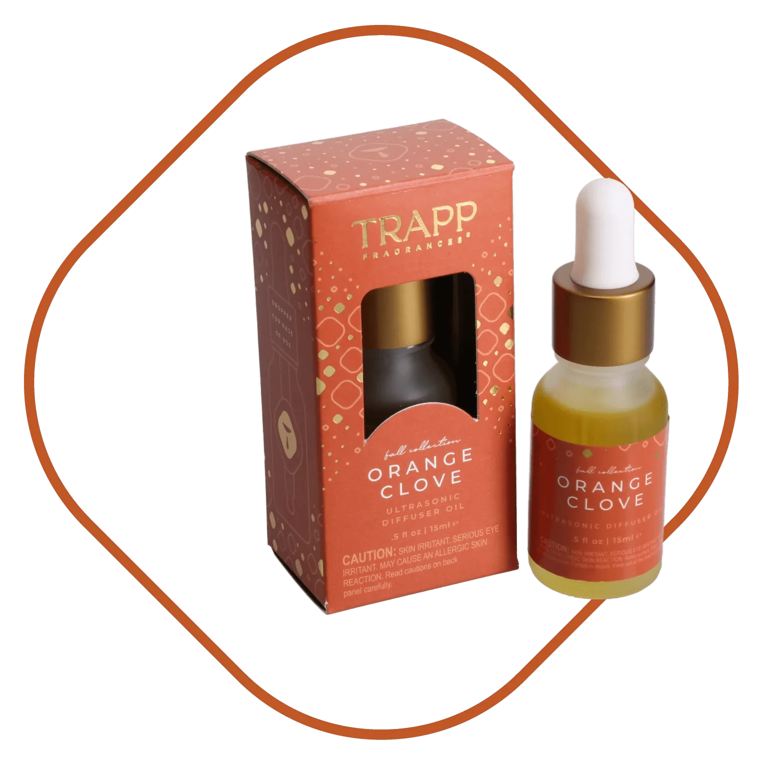 Trapp Orange Clove Ultrasonic Diffuser Oil