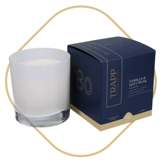 Trapp No. 80 Vanilla & Soft Musk 7 oz Signature Candle