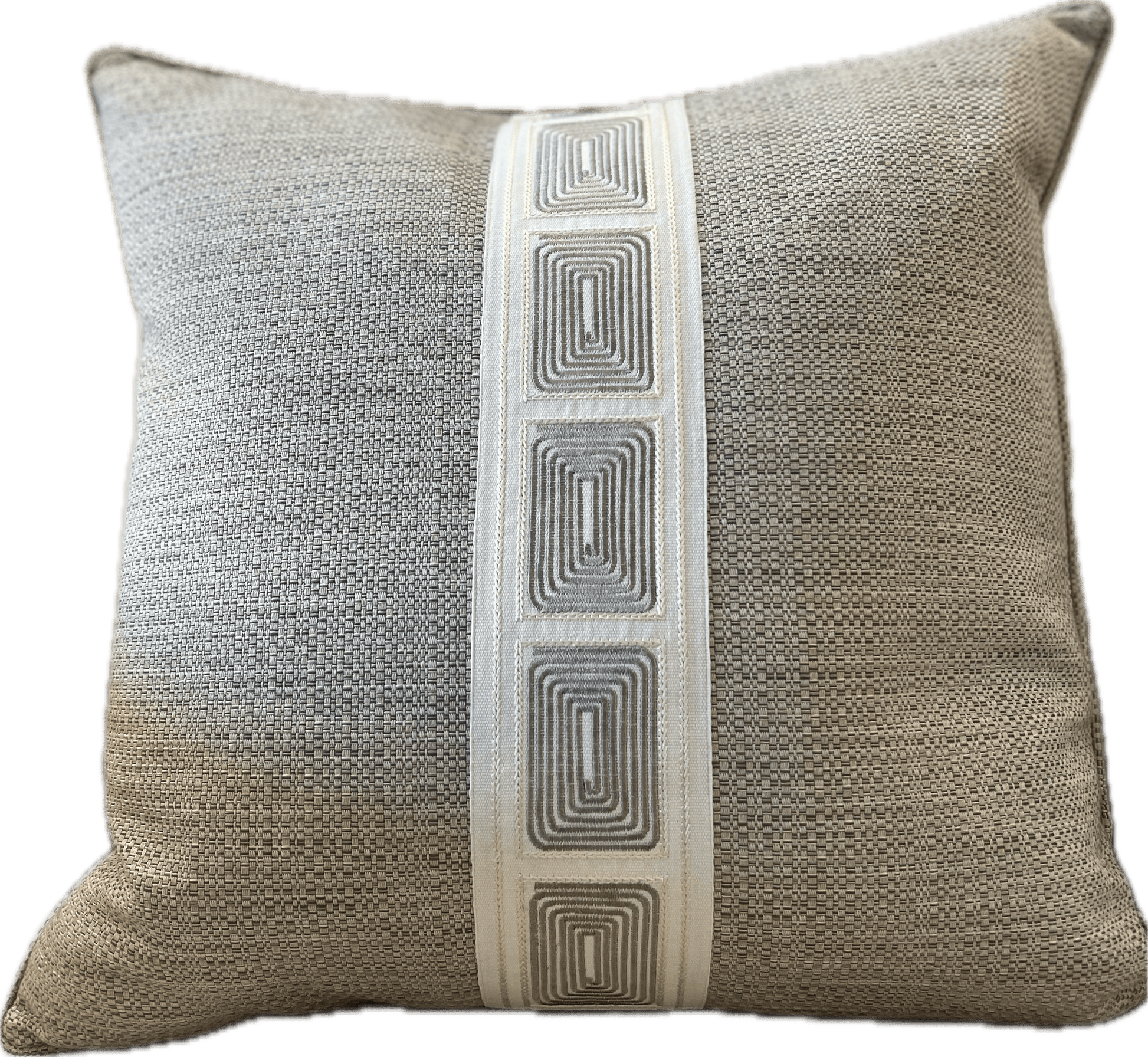 Tyler Tweed Pillow - Grey - Pillows