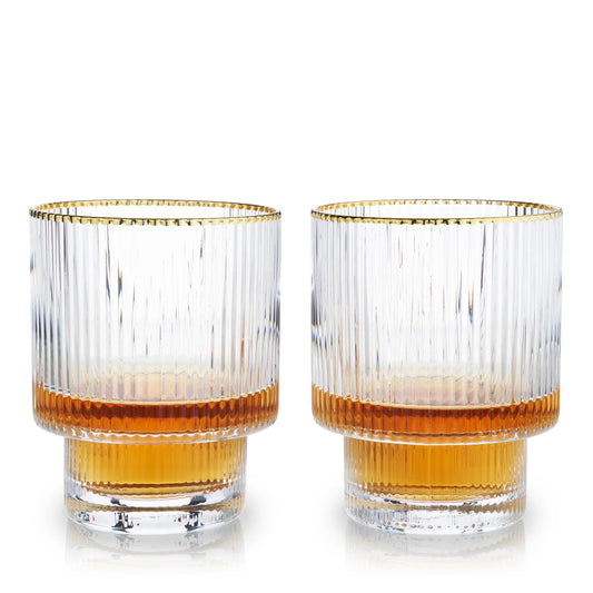 Meridian Crystal Tumblers - Set of 2
