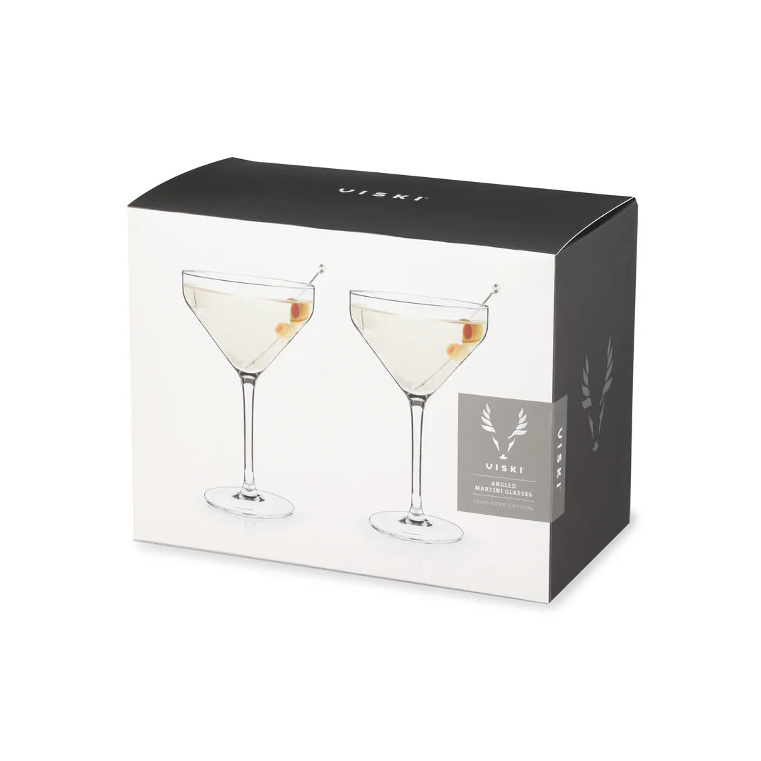 Raye Coupe Martini Glasses - Set of 2