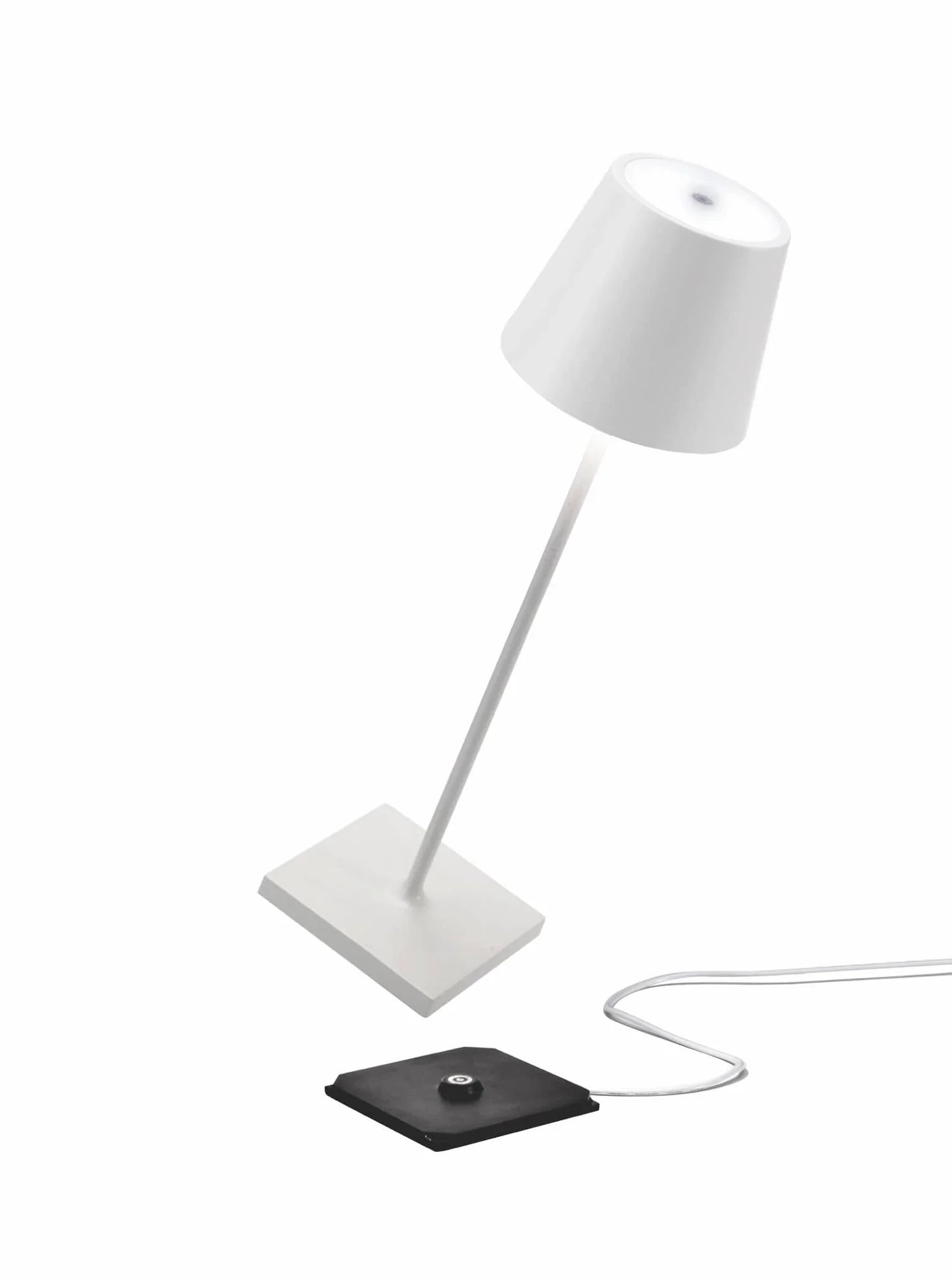 Zafferano Poldina Pro Cordless Lamp - Matte White - Cordless Lamp