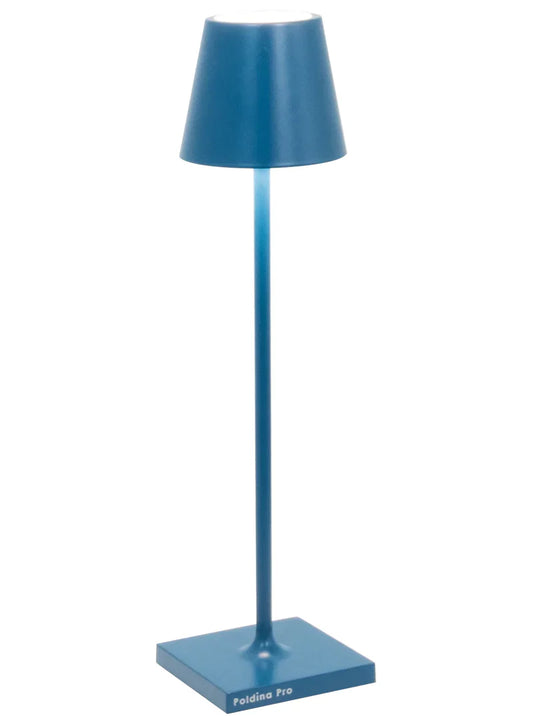 Zafferano Poldina Pro Micro Cordless Lamp - Capri Blue - Cordless Lamp