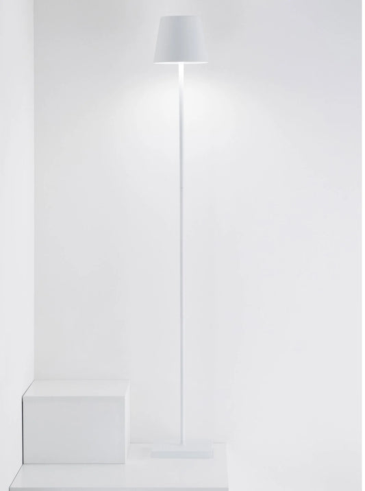 Zafferano Floor Lamp- Matte White