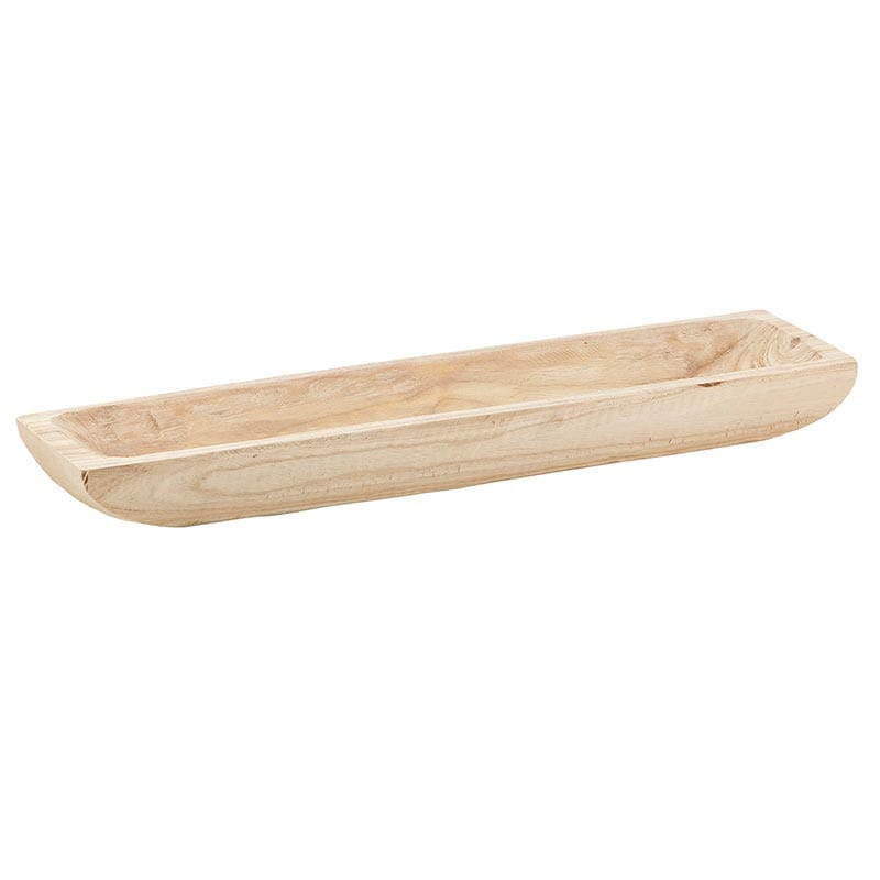 Paulownia Wood Rectangle Tray