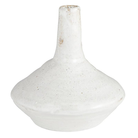 Pointed Top Organic Ceramic Vase