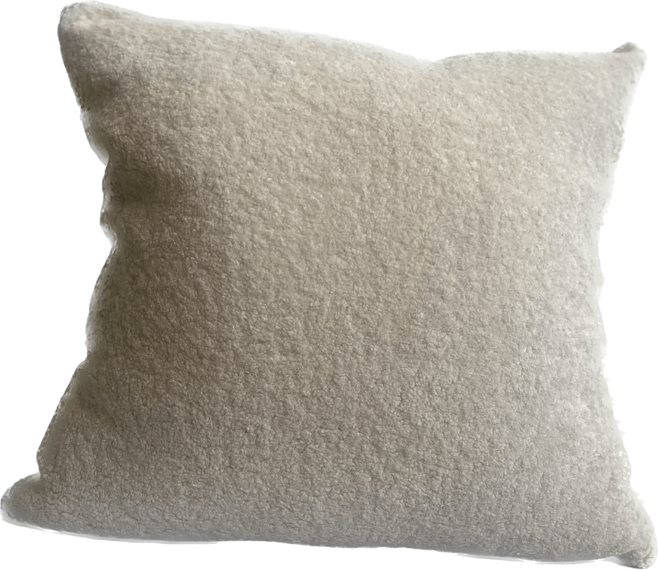 Polar Shearling Pillow in Oatmeal