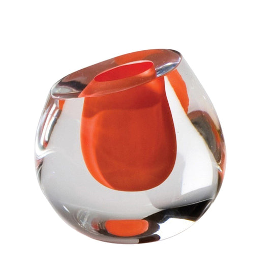 Color Drop Vase-Mandarin